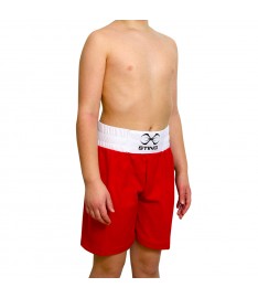 Pantalone boxe Junior Sting rosso