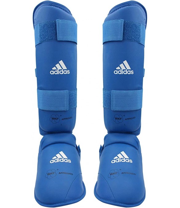 Paratibia e piede removibile Adidas blu WKF