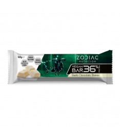 Barretta VEGAN BAR 36% PROTEIN 40G CIOCCOLATO BIANCO Zodiac
