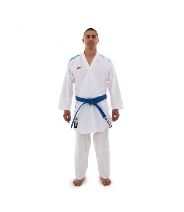 Karategi Kumite Inazuma blue Smai WKF