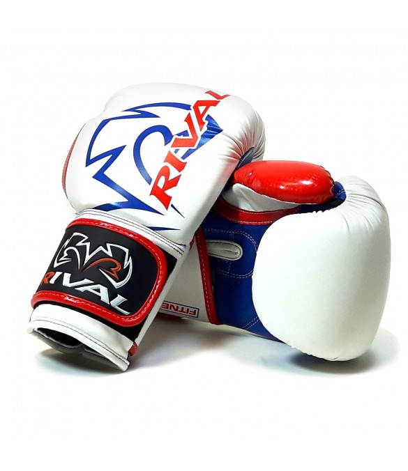 Guanto sacco Rival RB7 white/red/blue