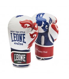 Guanto Muay Thai Leone bianco