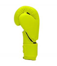 Guanto Top King Double Lock Giallo Neon - in pelle -