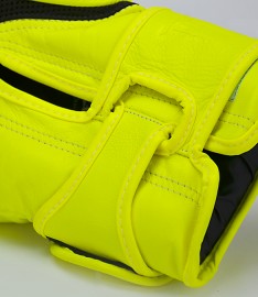 Guanto Top King Double Lock Giallo Neon - in pelle -