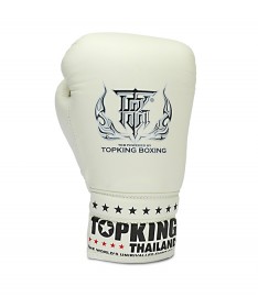 Guanto Top King Super Competition Bianco - in pelle -