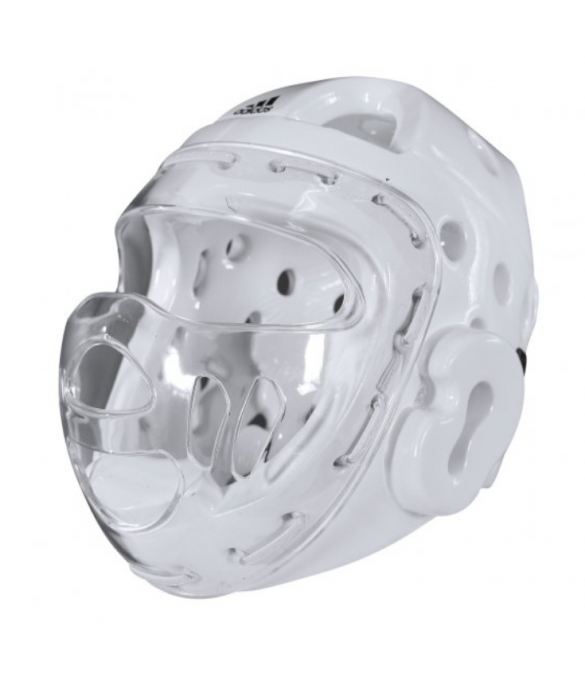 Casco Adidas con maschera Bianco