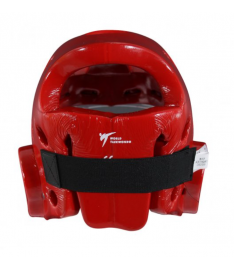 Casco Adidas con maschera Rosso