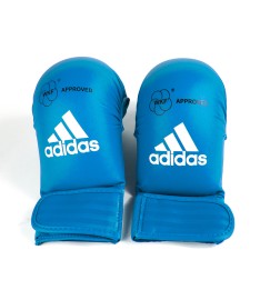 Guanti Karate - Guantini Adidas Karate senza pollice Blu - WKF -