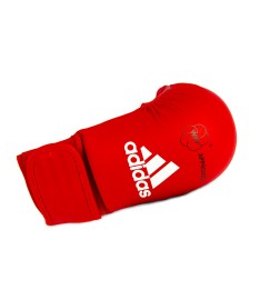 Guanti Karate - Guantini Adidas Karate senza pollice Rosso -