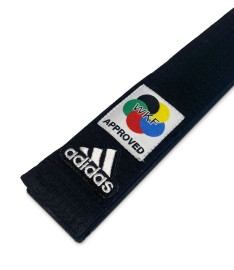 Abbigliamento - Cintura Elite Adidas nera in cotone 100% WKF