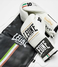 Boxe - Guantoni Leone Boxe Shock Plus GN102L Bianco