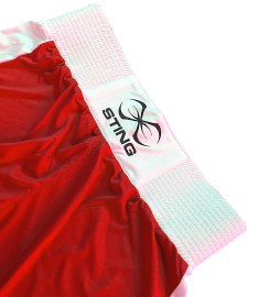 Pantaloncini boxe - Pantalone Boxe Sting Uomo Rosso